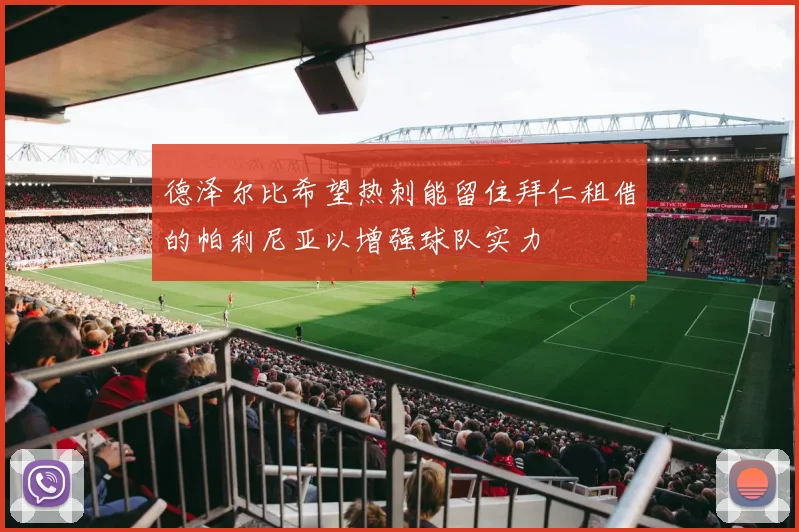 德泽尔比希望热刺能留住拜仁租借的帕利尼亚以增强球队实力